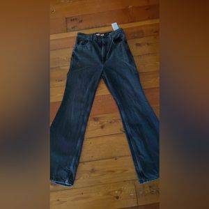 Levi’s - black flare high waisted jeans 70’s jeans - size 27